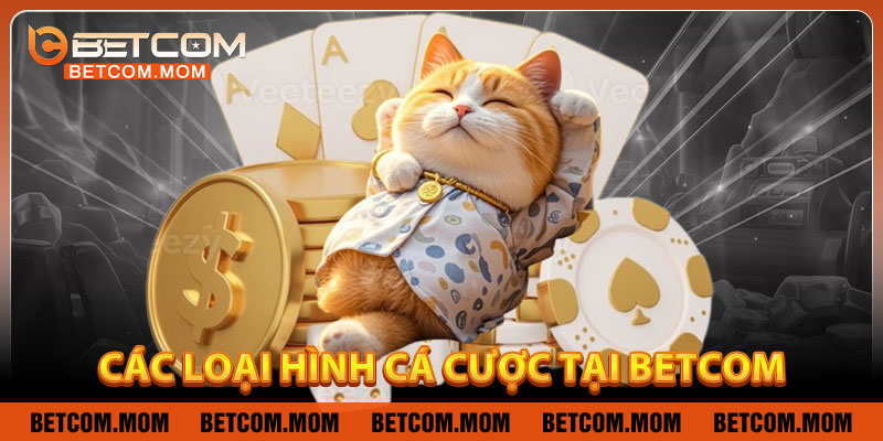 Các loại hình cá cược tại Betcom