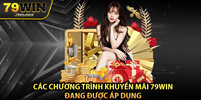 Các chương trình khuyến mãi 79win đang được áp dụng